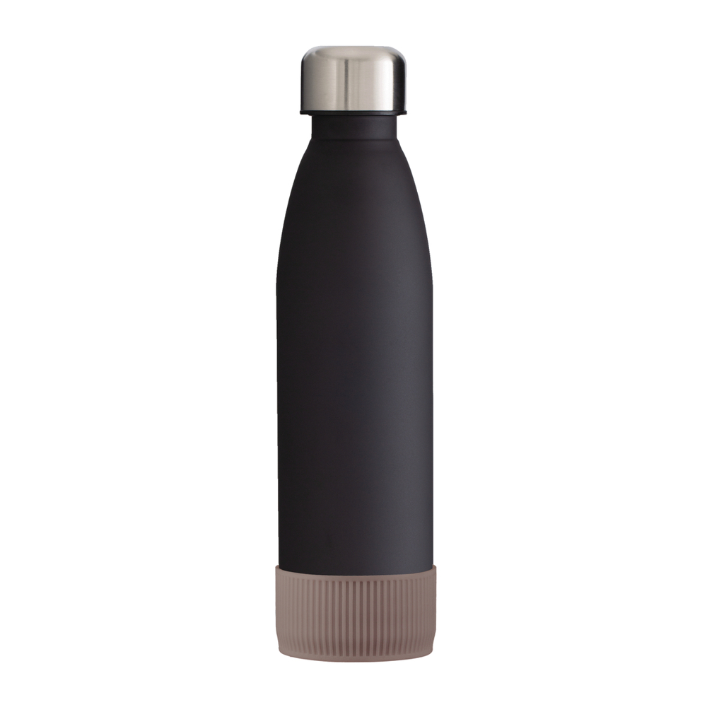 Fles GLASS - bruin, zwart
