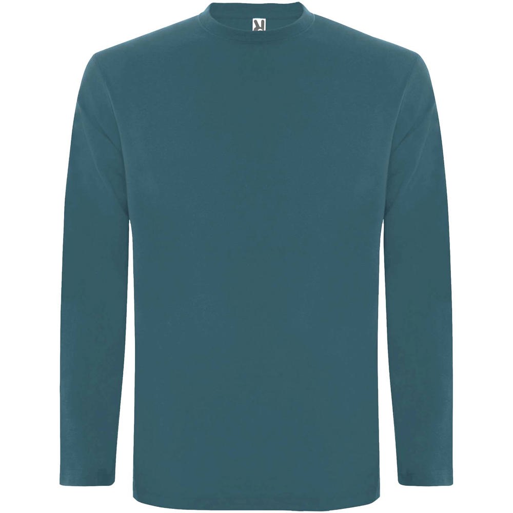 Extreme 160 g/m² herenshirt met lange mouwen - Stormblauw