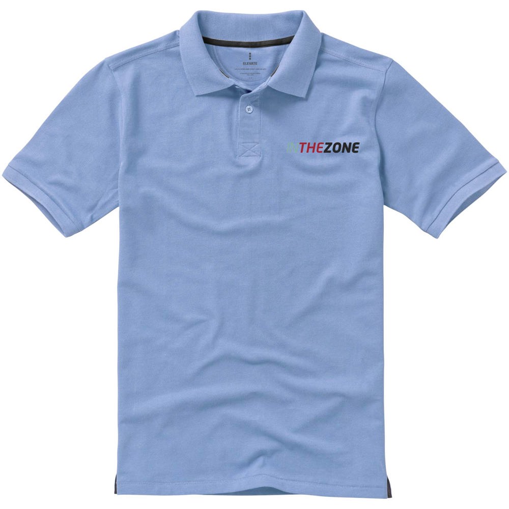Calgary 200 g/m² herenpolo met korte mouwen