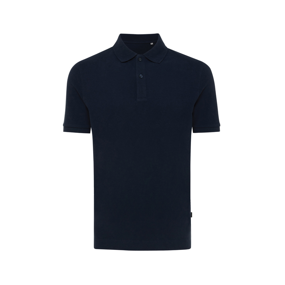 IQONIQ Yosemite gerecycled katoen pique polo - donkerblauw (± PMS 19-3923TCX)