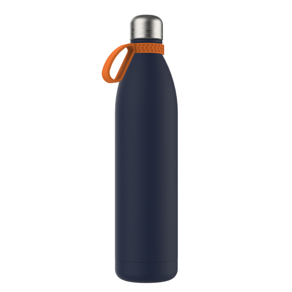 Thermofles RETUMBLER-NIZZA XXL - oranje, navy, zilver