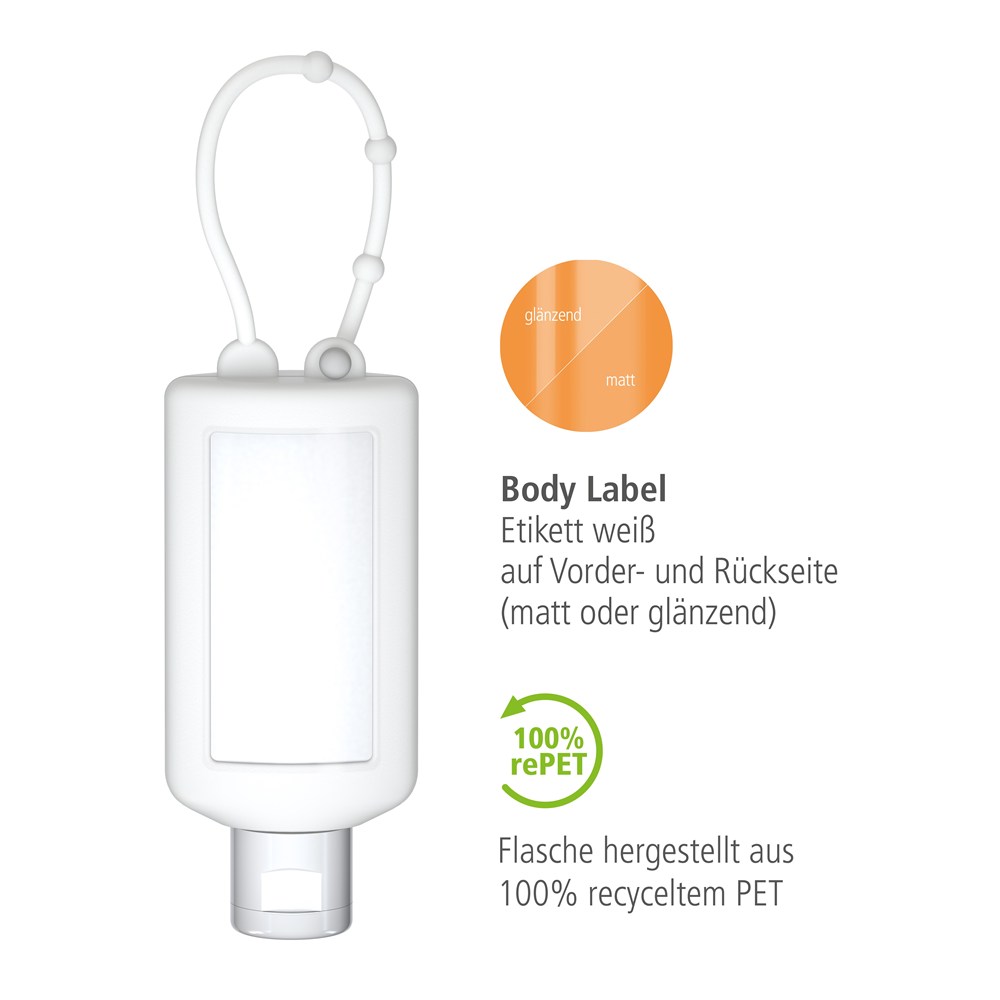 Sportgel, Bumper 50 ml, wit, Body Label