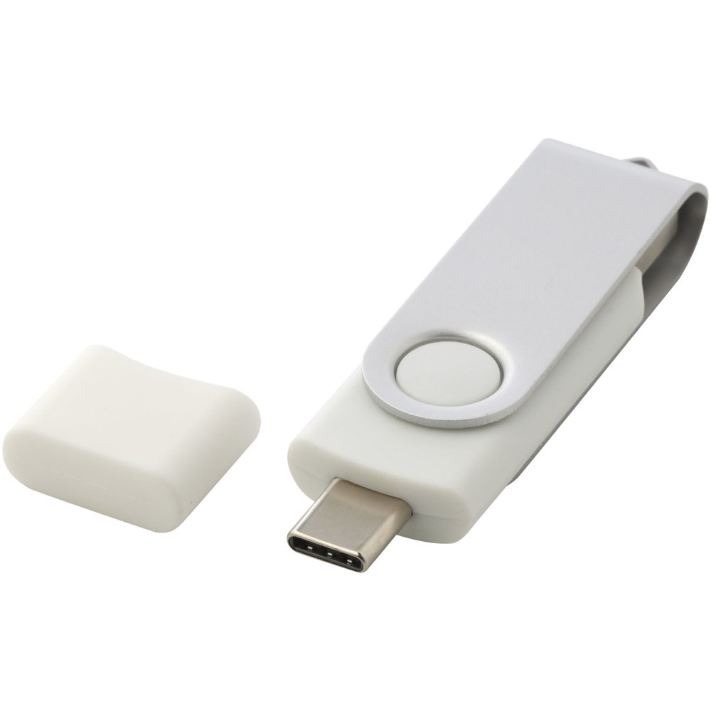 OTG draaiende USB type-C - Wit