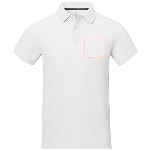 Calgary 200 g/m² herenpolo met korte mouwen