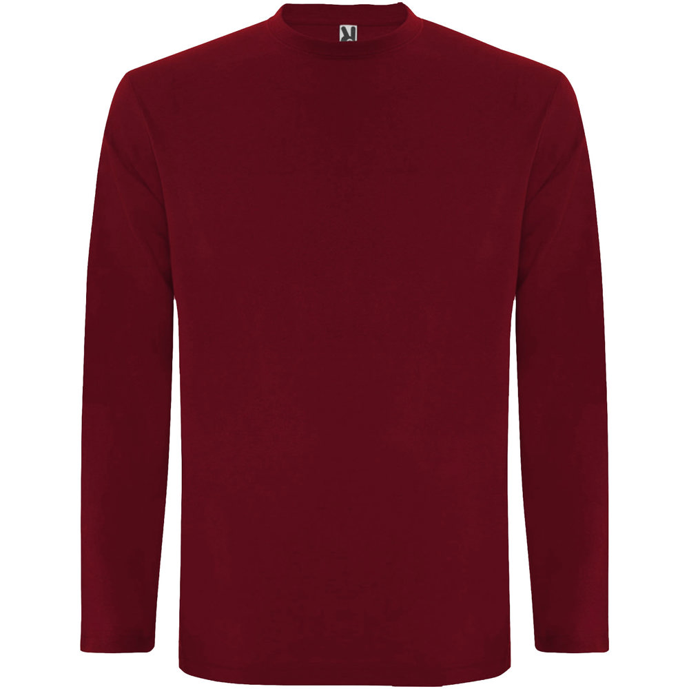 Extreme 160 g/m² herenshirt met lange mouwen - Granaat