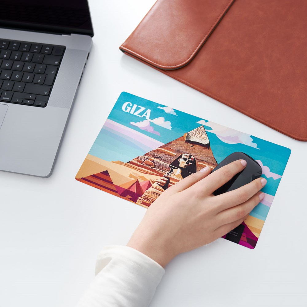 LapKoser® 3in1 notebookpad 28x16 cm met standaard inlegkaart, all-inclusive-pakket