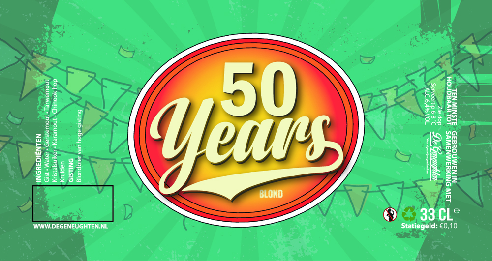 Speciaalbier 50 Years Blond - 33cl