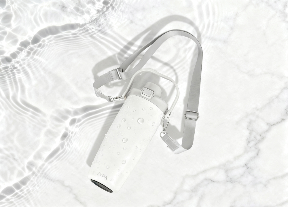 Avira Ayala RCS R-RVS duosip afsluitbare crossbody tumbler
