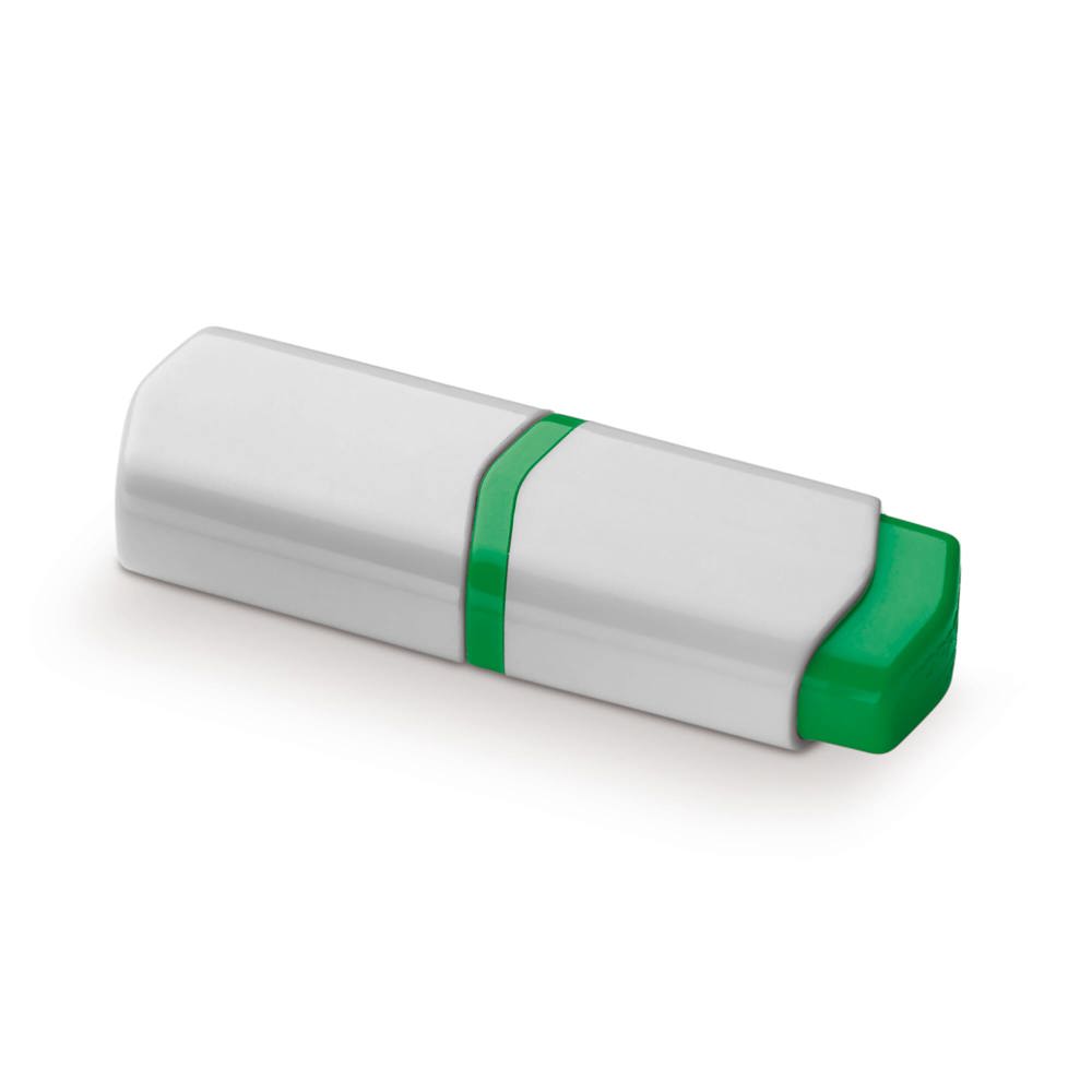 Tekstmarker mini - Wit / Groen