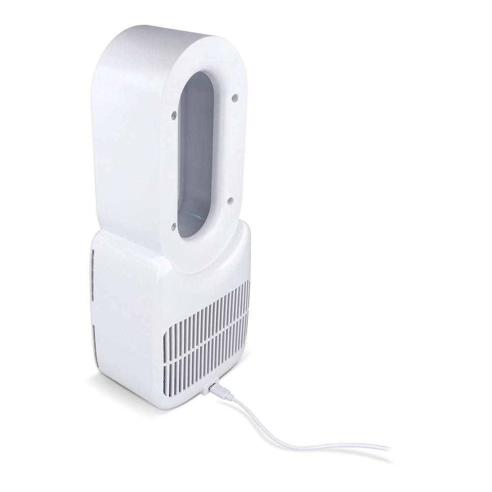 inSide Out Bladeless Soft Wind Fan Brislux met LED-verlichting 