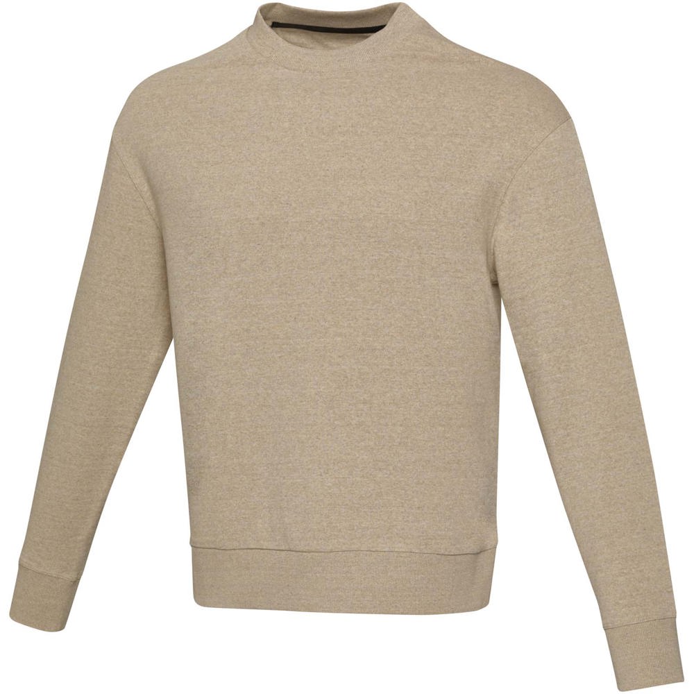 Tin 280 g/m² uniseks Aware™ gerecyclede trui met crewneck - Havermout