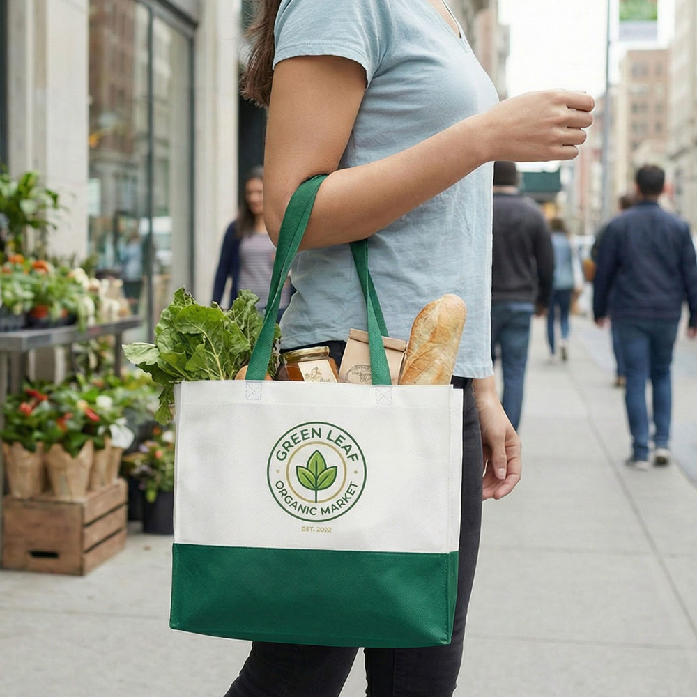 ROMA – Shopper met bodem- en zijvouwen