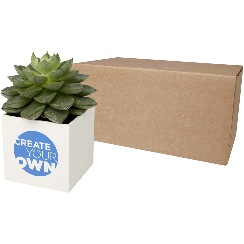 Hey Pots aluminium bloempot, vetplant - Wit