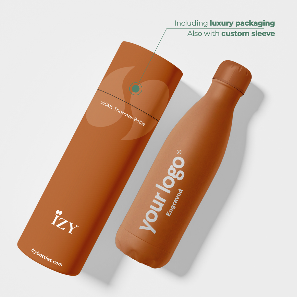 Thermosfles / Drinkfles - Oranje - 500 ml