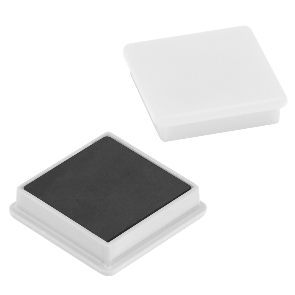 Magneet, vierkant - Wit