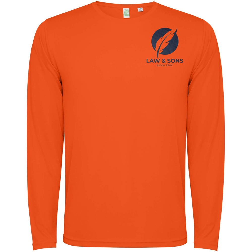 Estoril 125 g/m² unisex T-shirt met lange mouwen