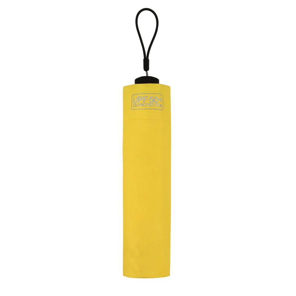 FALCONETTI - Opvouwbare zomerparaplu - Handopening - Windproof -  91 cm - Geel