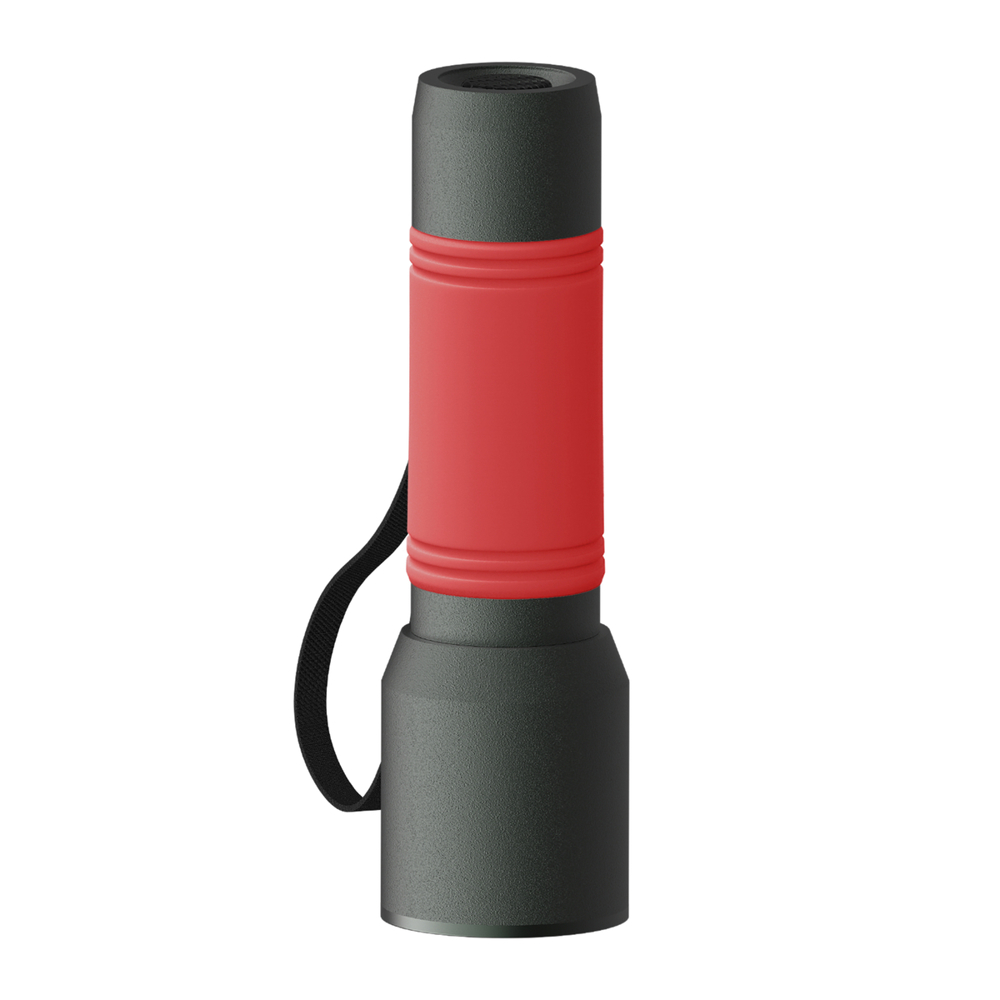 Zaklamp REEVES-myFLASH 300 - rood, antraciet