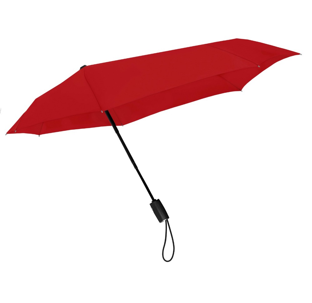 STORMaxi - Arodynamische opvouwbare stormparaplu - Automatisch openen en sluiten - Windproof -  90 cm - Rood