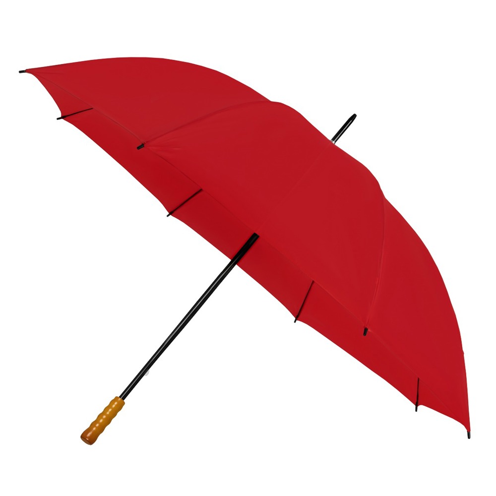 FALCONETTI - Golfparaplu - Handopening -  130 cm - rood (± PMS 199C)