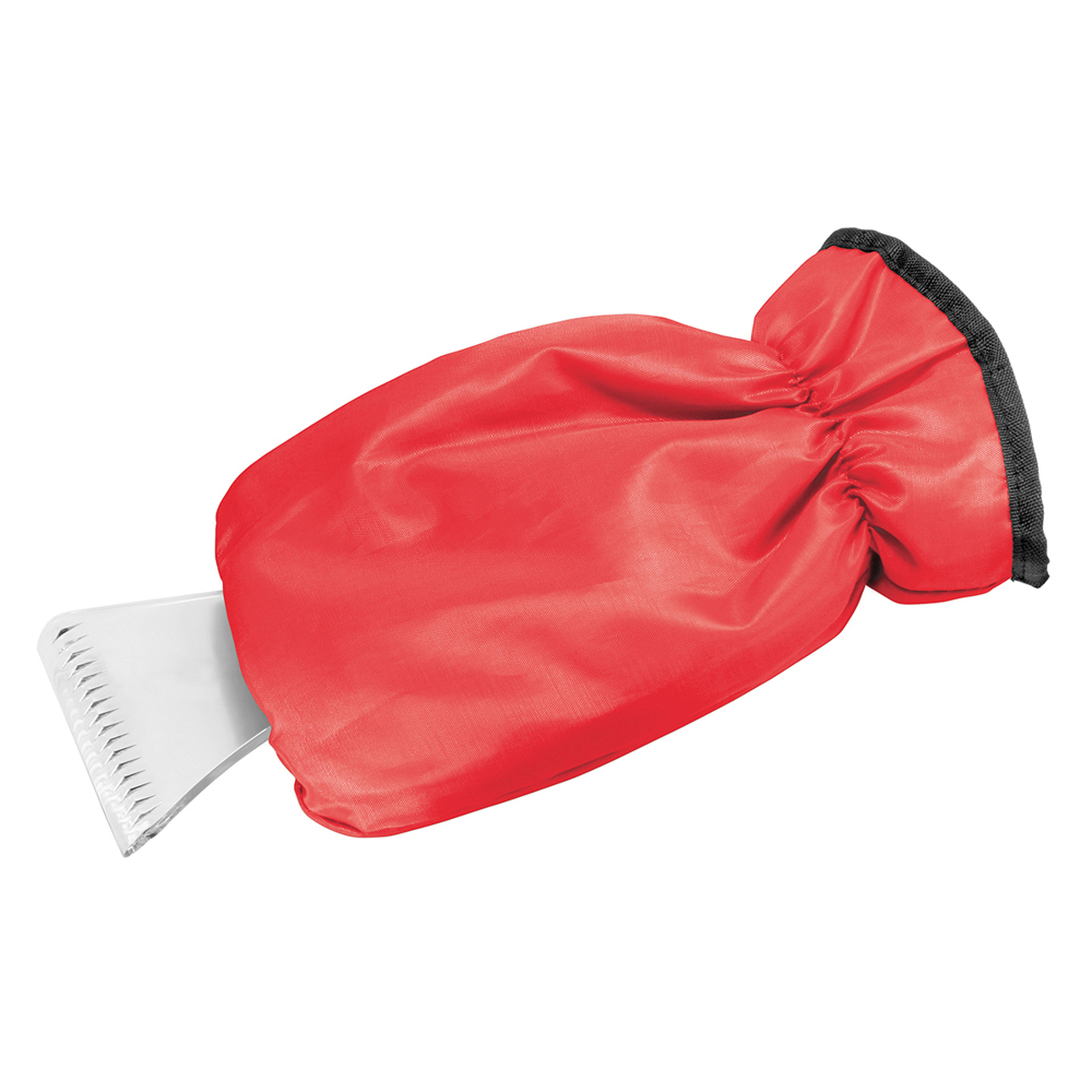 IJskrabber en ijsbreker - rood/glashelder