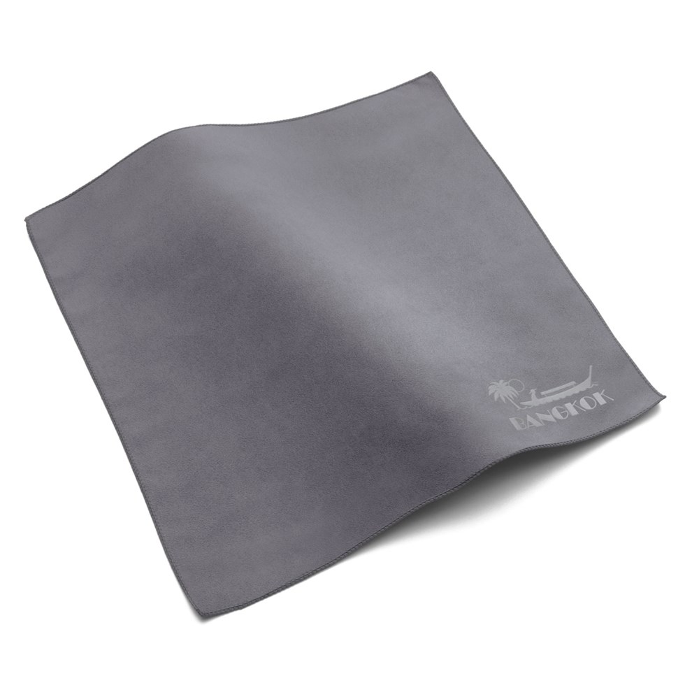 Microvezel reliëfdoekje 30x30 cm in vouwdoos, all-inclusive-pakket