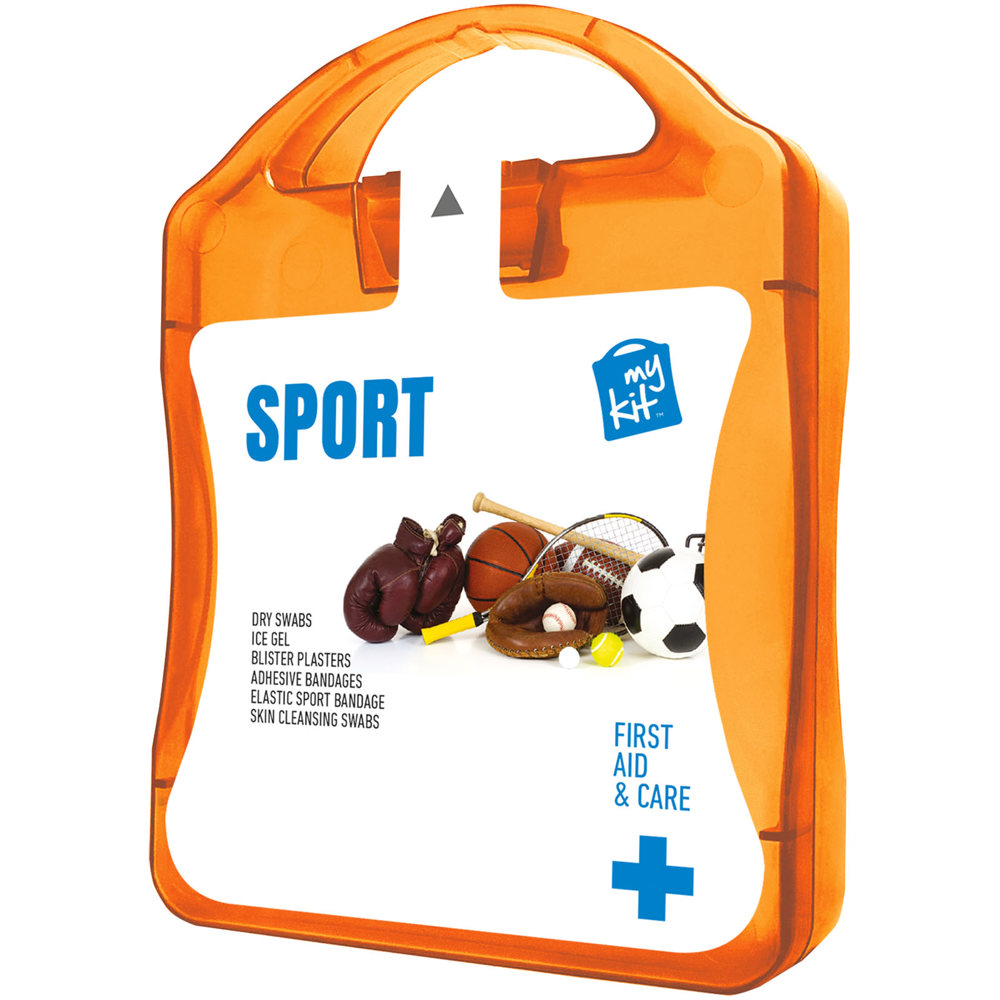 MyKit Sport set - Transparant oranje