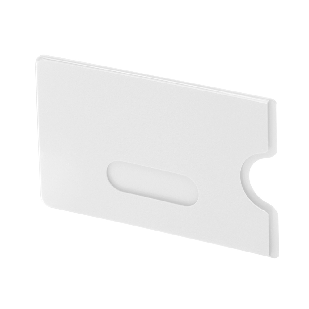 Flexibele credit card houder - Wit