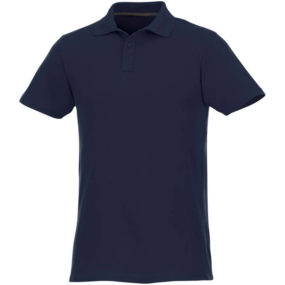 Helios 180 g/m² herenpolo met korte mouwen - Marineblauw