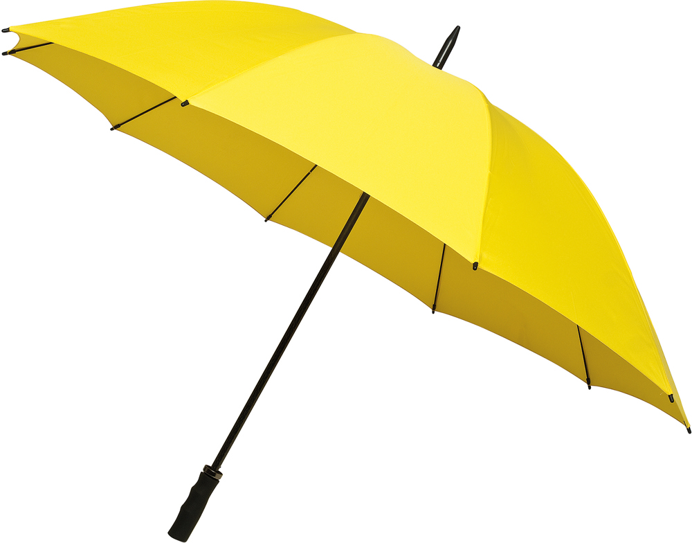 FALCONE - Golfparaplu - Handopening - Windproof -  130 cm - Geel (± PMS 102C)