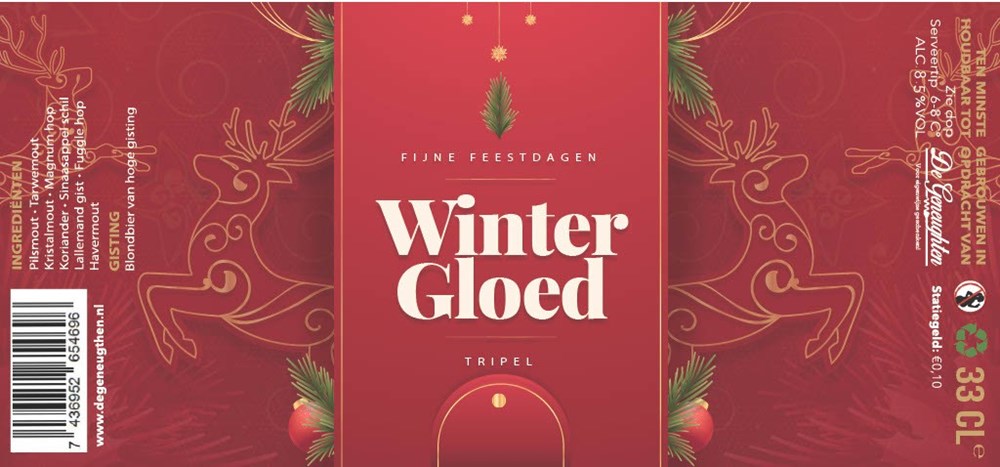 Speciaalbier Winter Gloed Tripel - 33cl