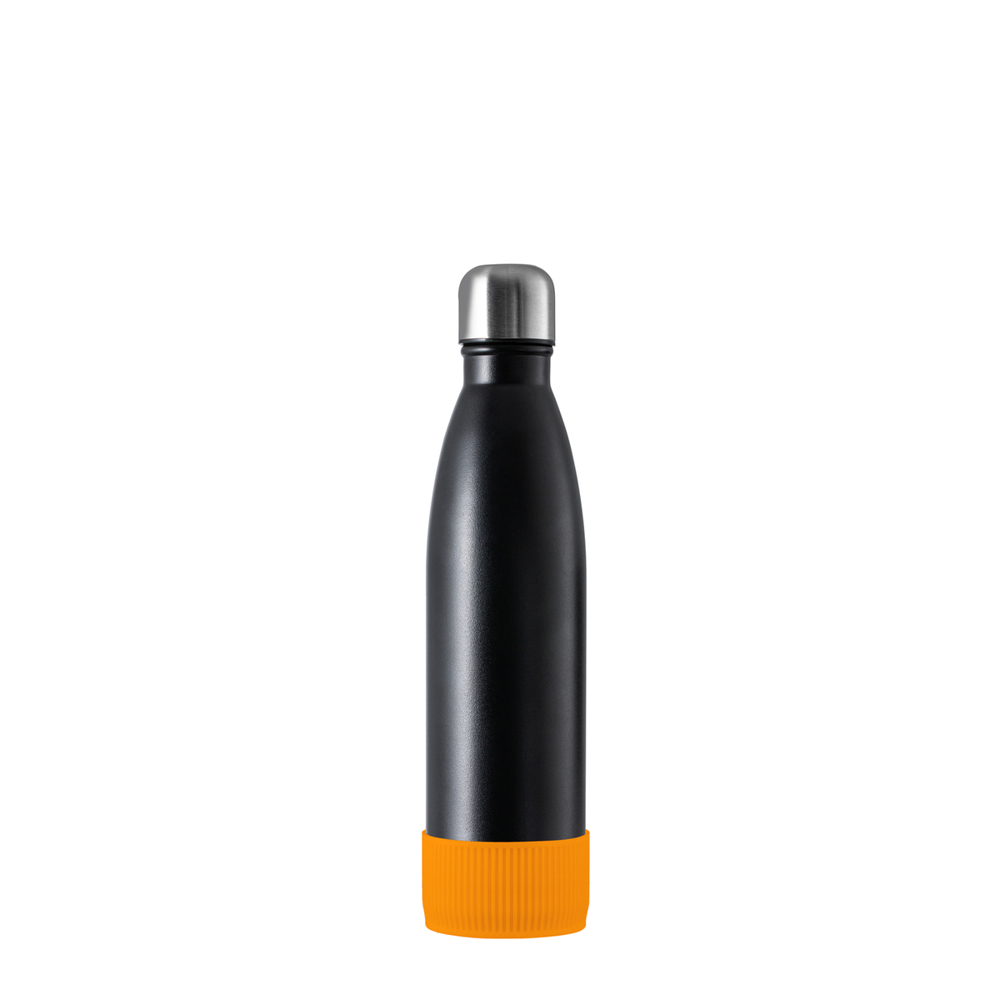 Thermofles RETUMBLER-NIZZA - zwart, zilver, oranje