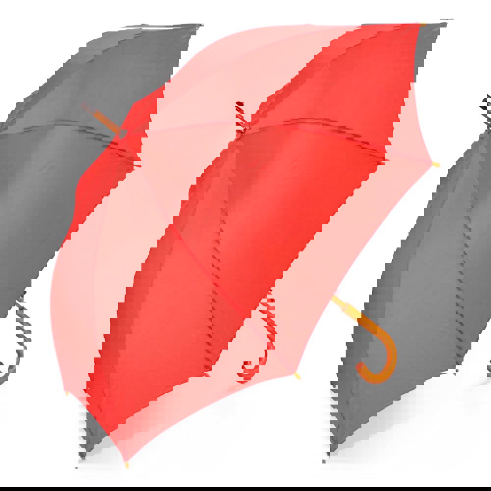 Aran 190T Polyester 23" Paraplu Auto open - Rood