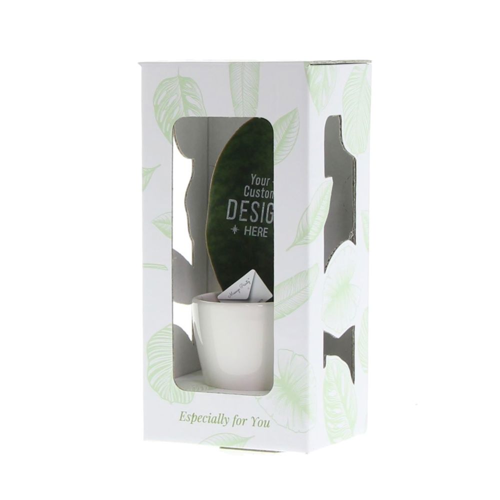 Message Printz® - Baby leaf in giftbox, In giftbox