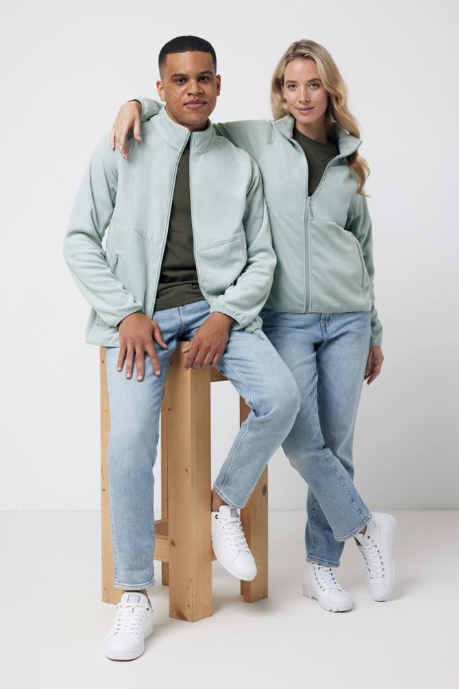 IQONIQ Talung gerecycled polyester fleece jas met rits