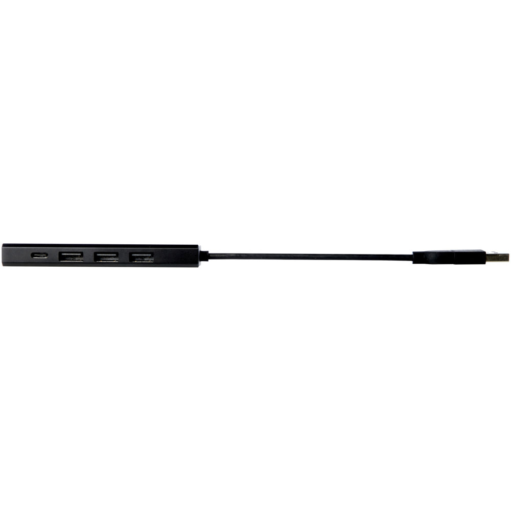 Rise USB 2.0 hub van RCS gerecycled aluminium