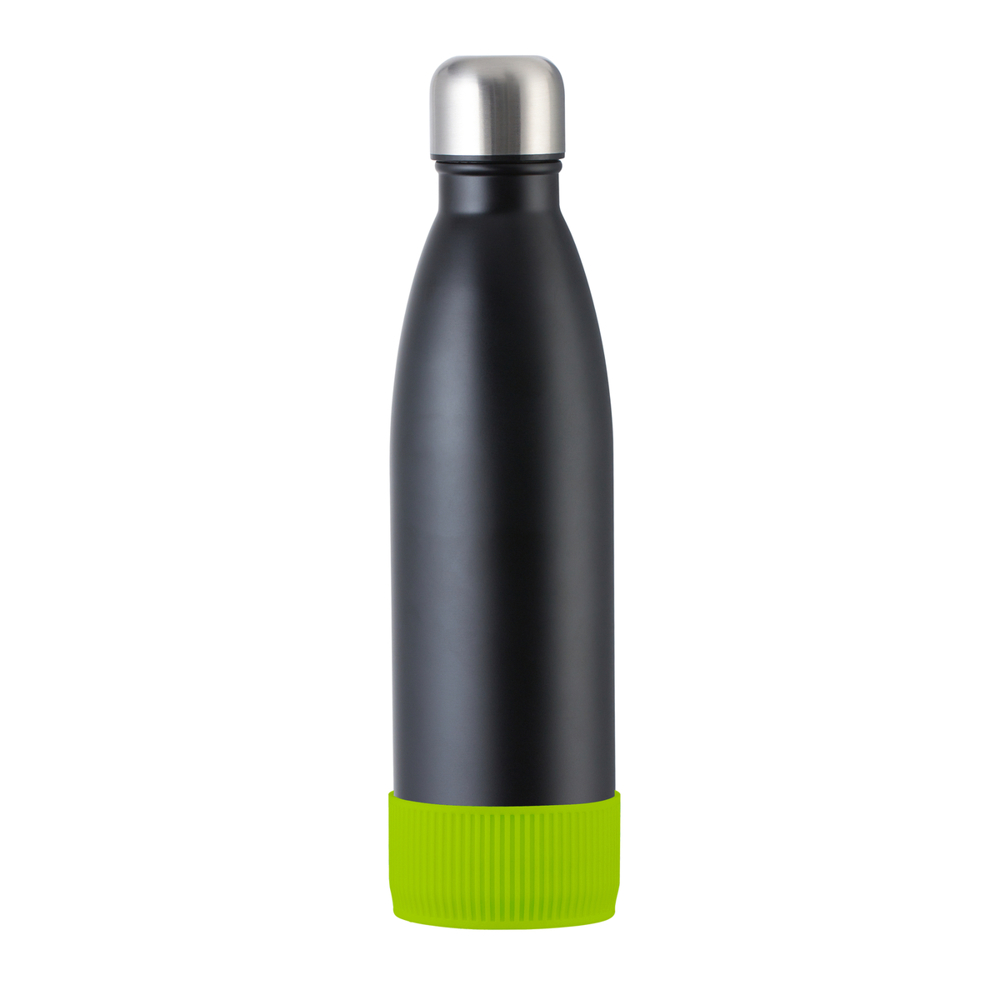 Fles RETUMBLER-myTOULON - lichtgroen, zwart, zilver