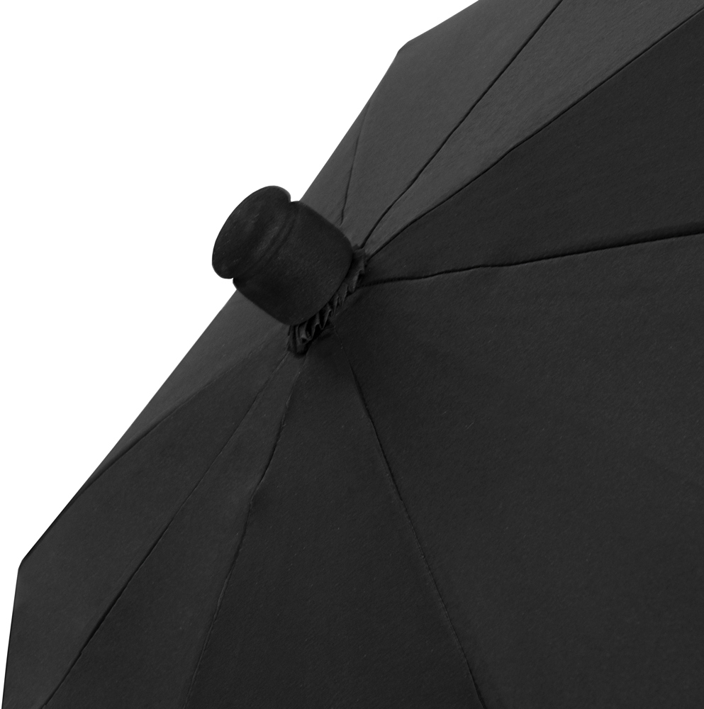 FALCONE - Extreem lichte reisparaplu - Handopening - Windproof -  100 cm - Zwart