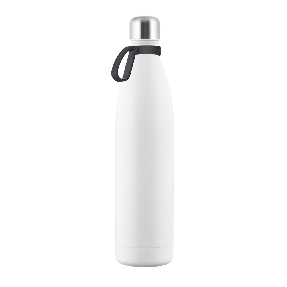 Thermofles RETUMBLER-NIZZA XXL - donkergrijs, zilver, wit