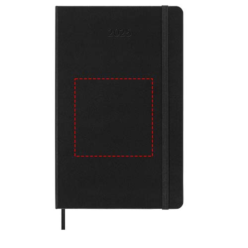 Moleskine verticale agenda voor 12 maanden met zachte kaft L