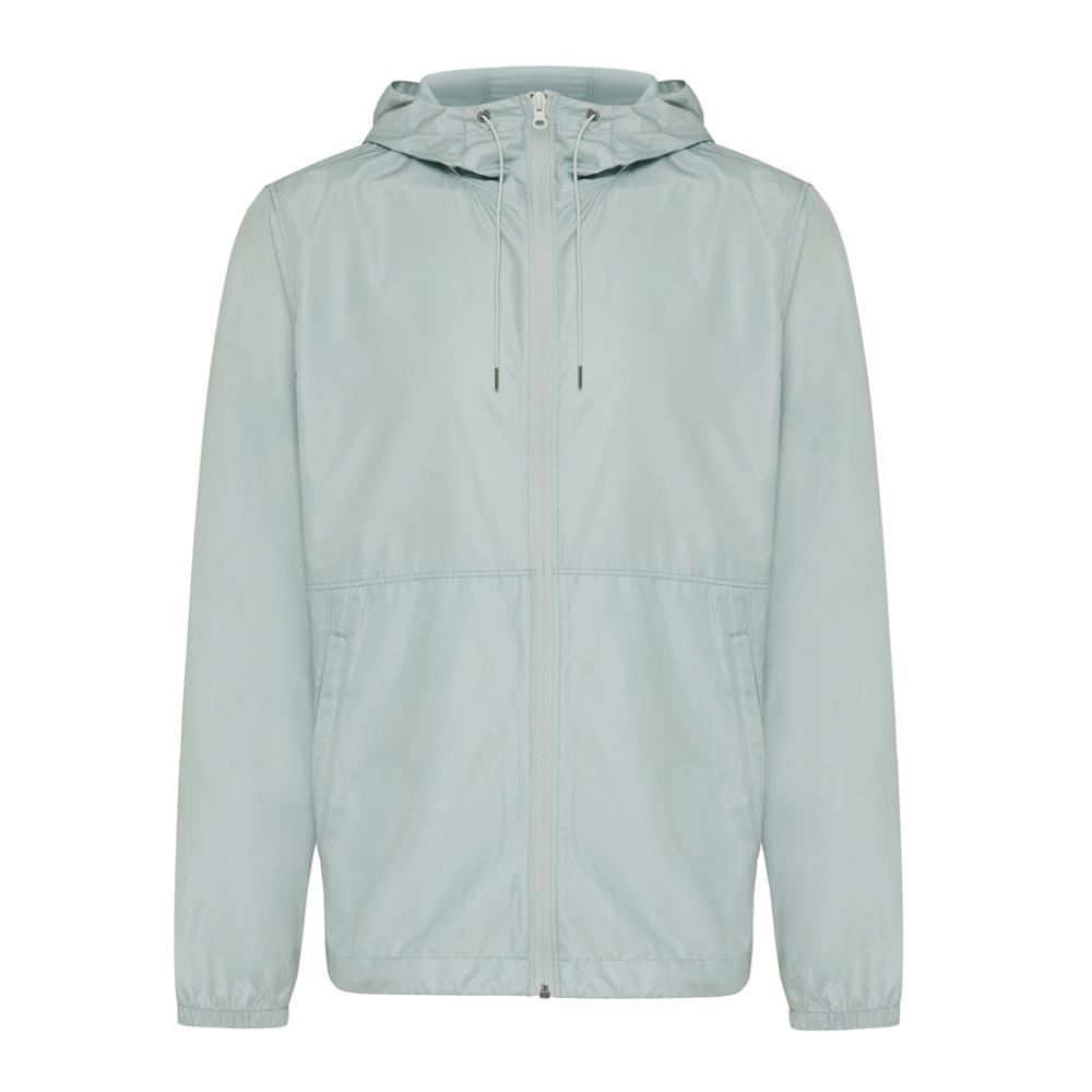 IQONIQ Logan gerecycled polyester lichtgewicht jas - iceberg green (± PMS 15-5205 TCX)