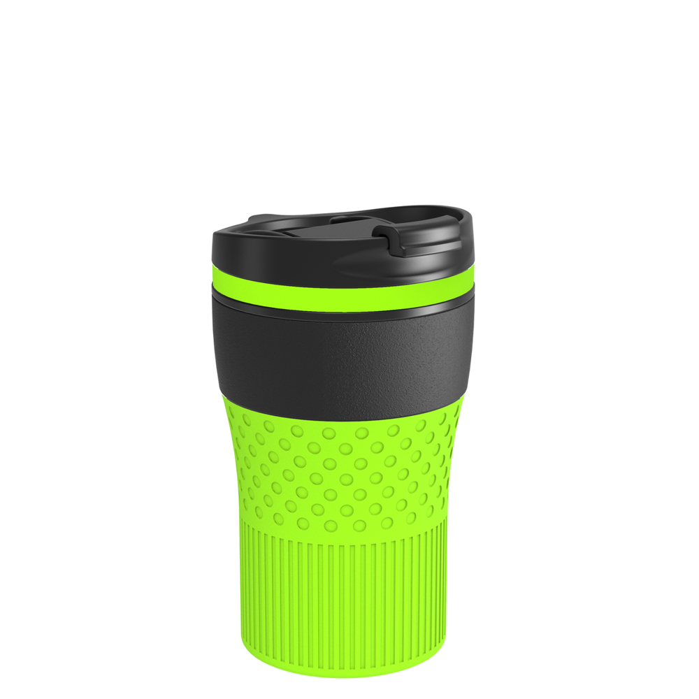 Thermobeker RETUMBLER-BAYAMO CORPORATE - zwart, lichtgroen