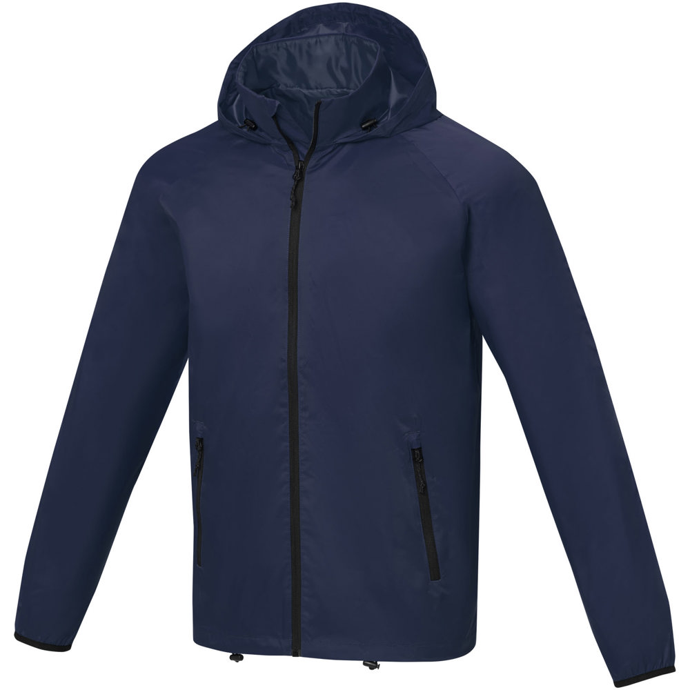 Dinlas lichtgewicht heren jas - Marineblauw
