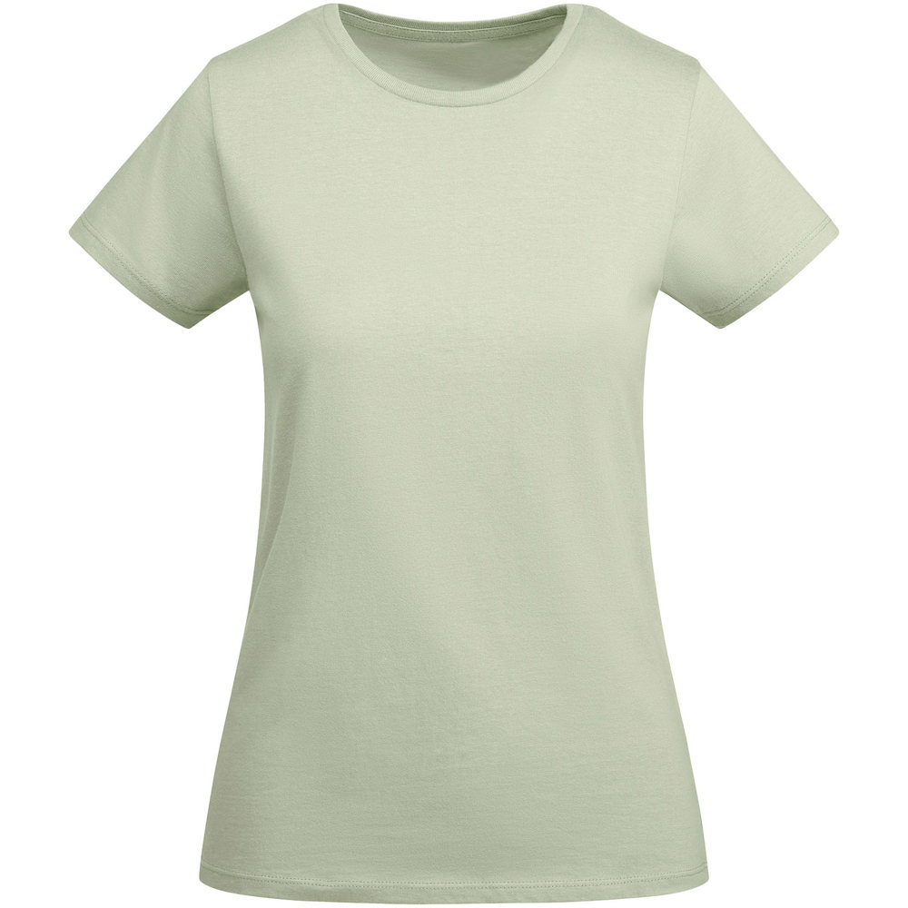 Breda 175 g/m² biologisch katoenen dames T-shirt met korte mouwen - Mistgroen