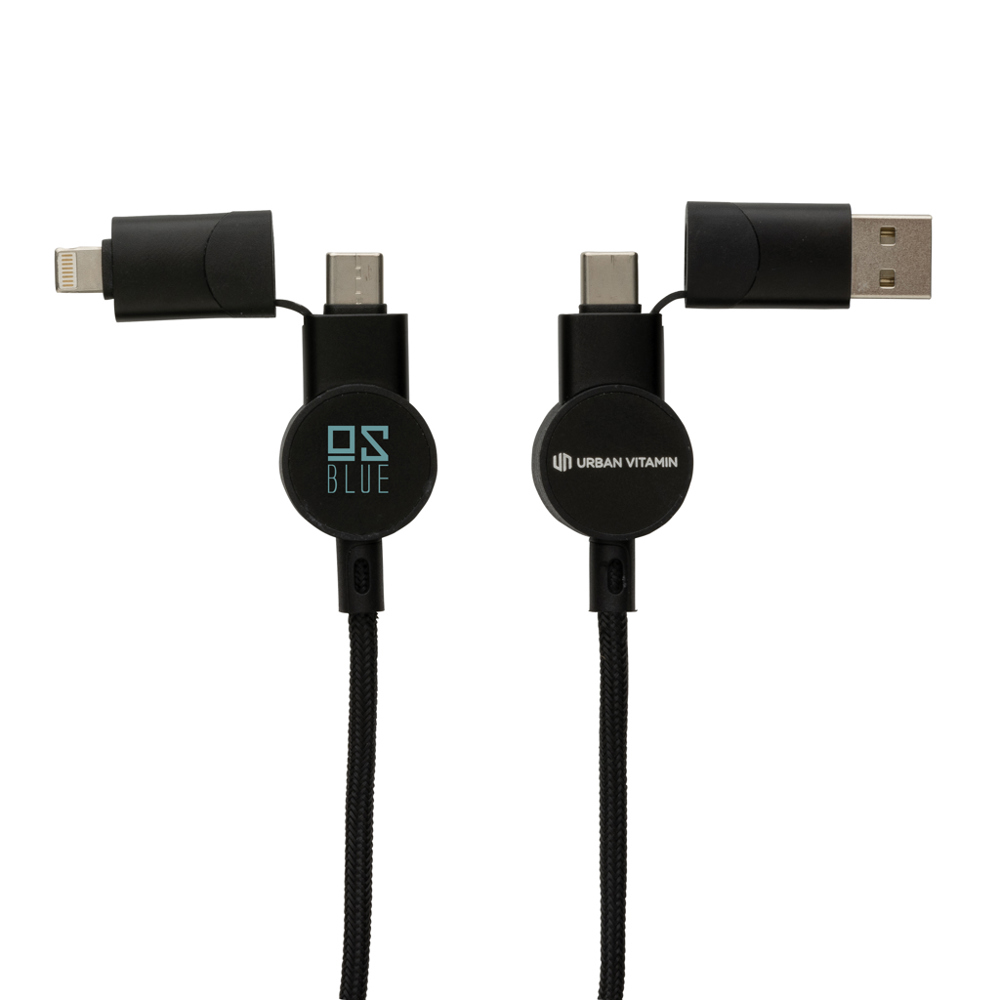 Oakland 1.2meter RCS rplastic 6-in-1 fast charging 45W kabel