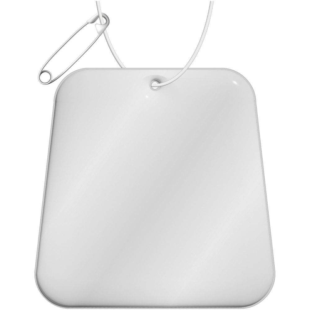 RFX™ H-09 reflecterende TPU hanger met trapezium - Wit