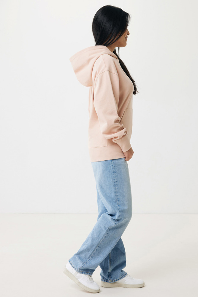 IQONIQ Yoho gerecycled katoen relaxed hoodie