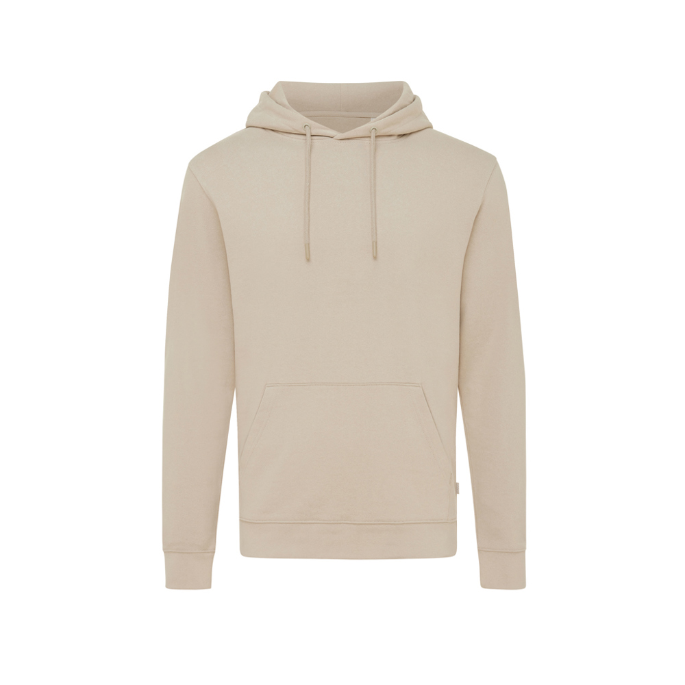 IQONIQ Jasper gerecycled katoen hoodie - desert (± PMS 14-0708 TCX)