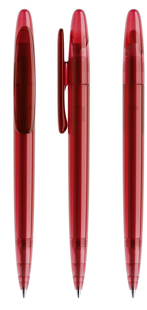 Prodir DS5 TTT Transparent - Dark Red transparant