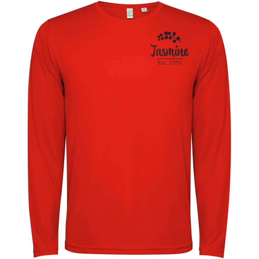 Estoril 125 g/m² unisex T-shirt met lange mouwen
